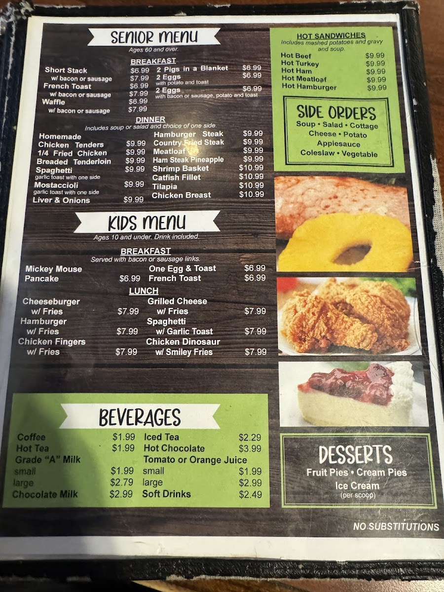 Hickory Grove Restaurant Menu - Image 2