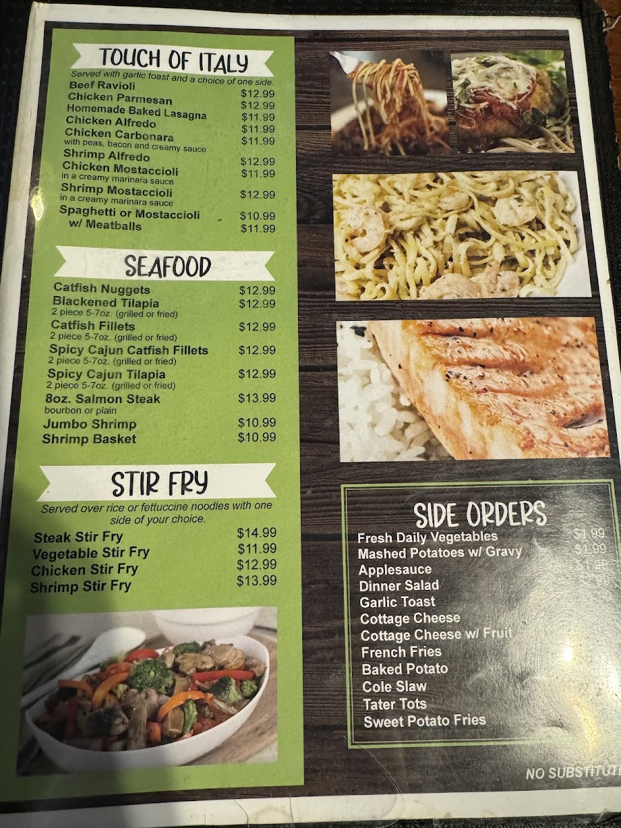 Hickory Grove Restaurant Menu - Image 3
